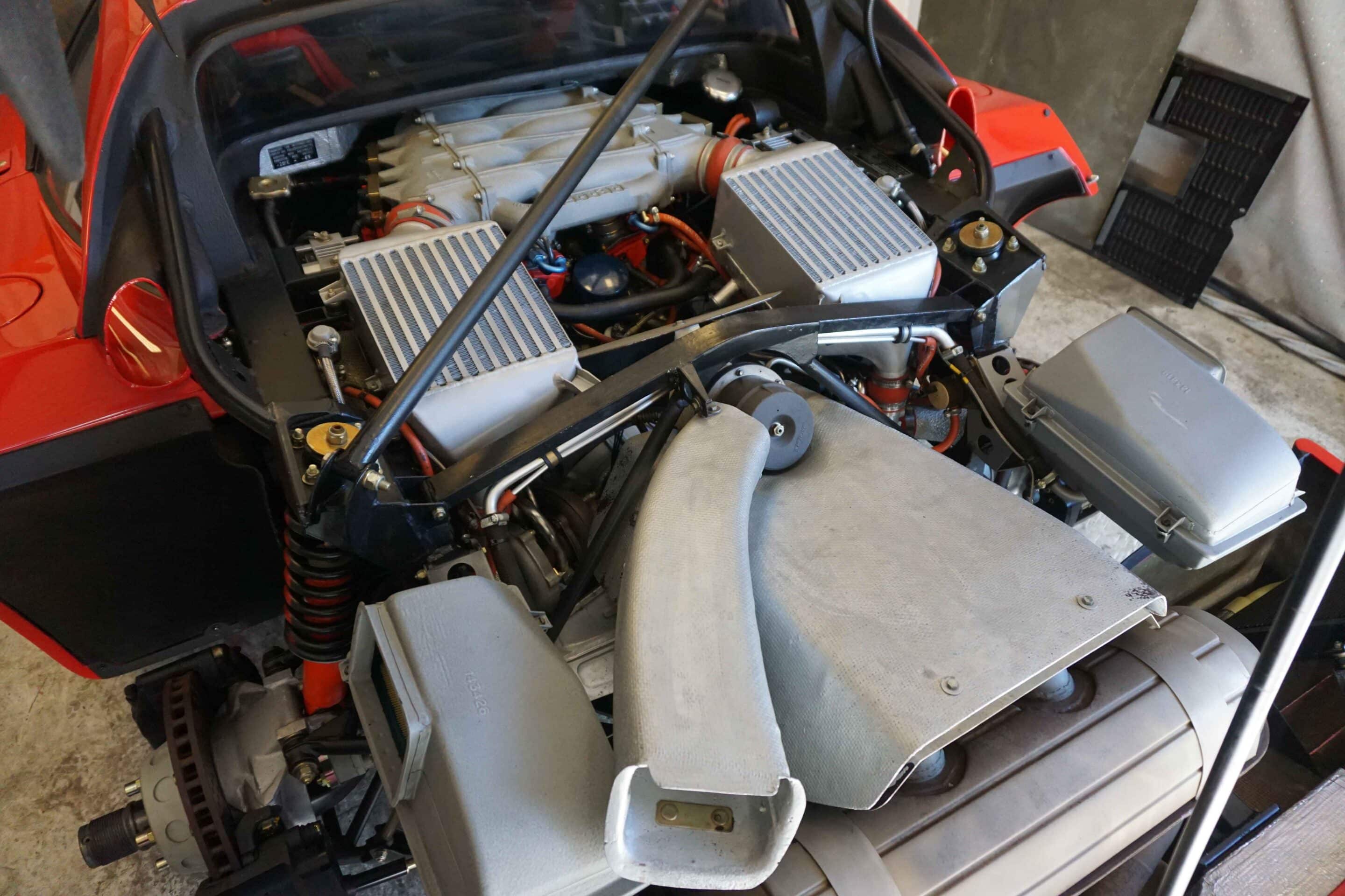 Ferrari F40 After CryoDetailing